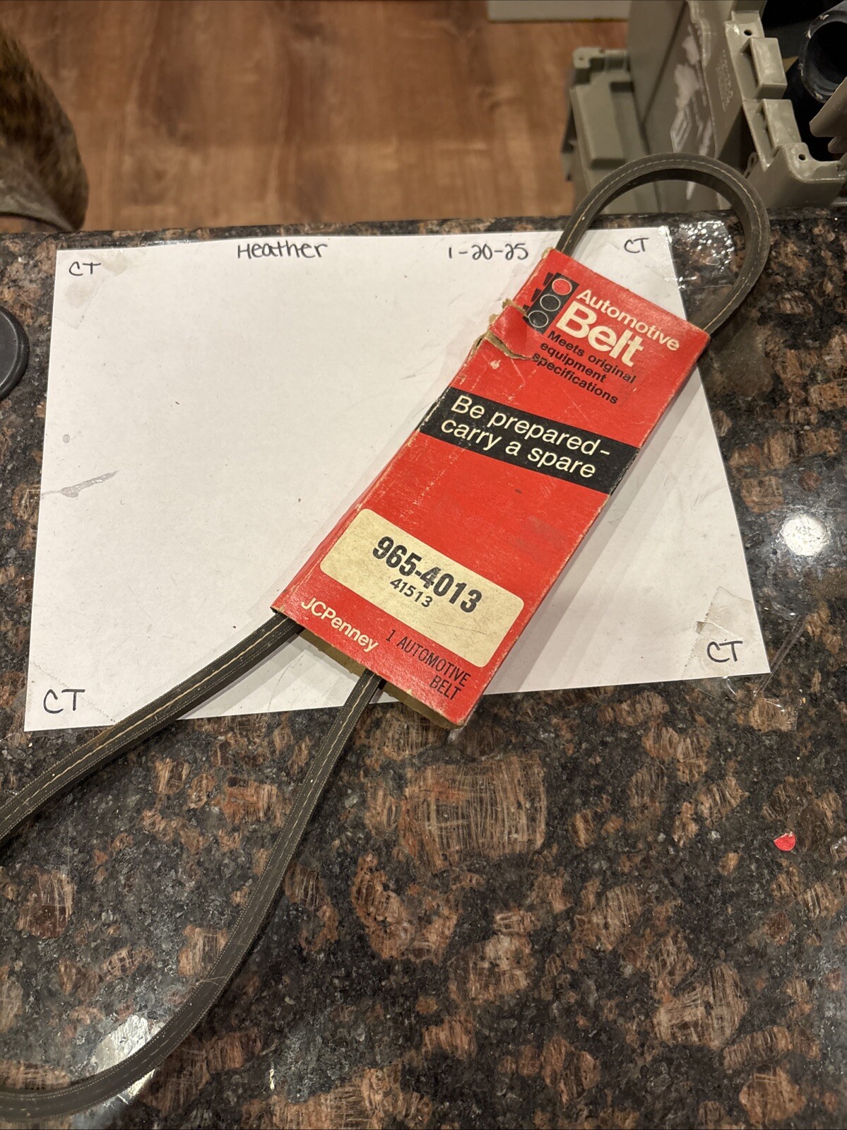 41513, 965-4013 JCPenney Automotive Belt