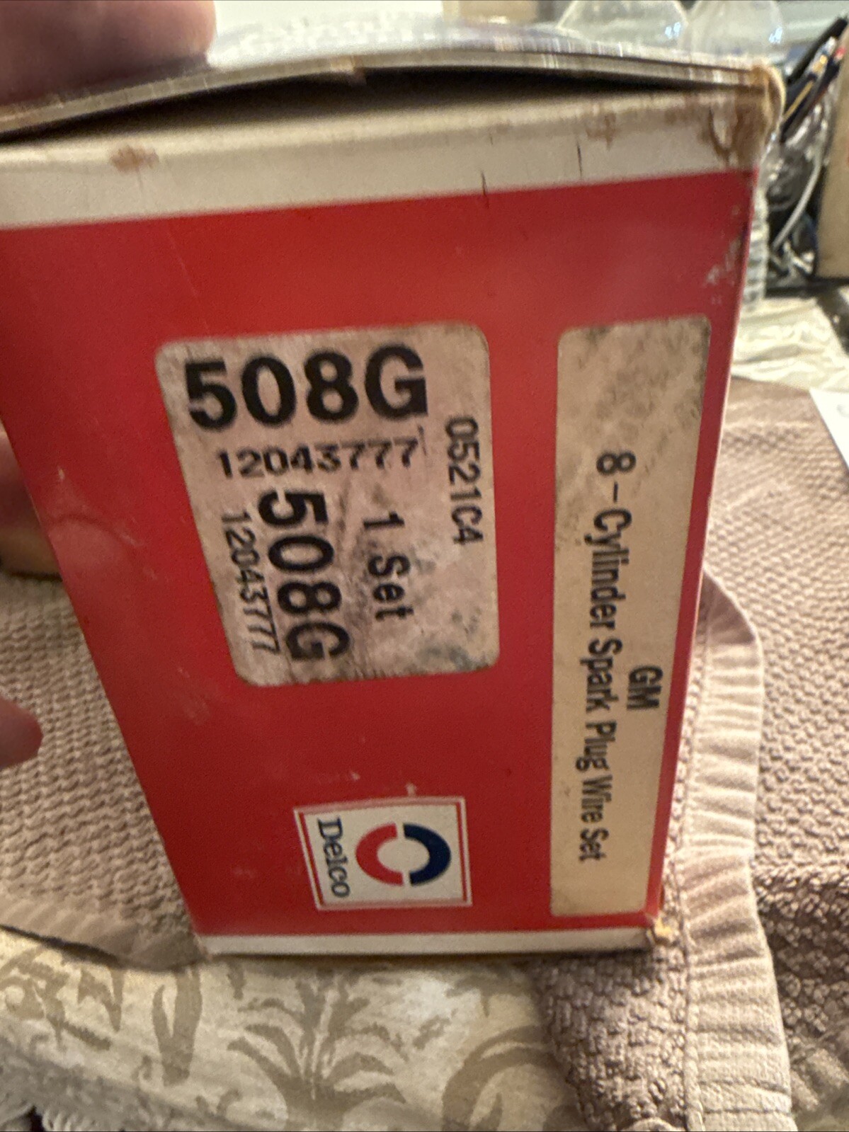 508G/12043777 Spark Plug Wire Set - Image 4