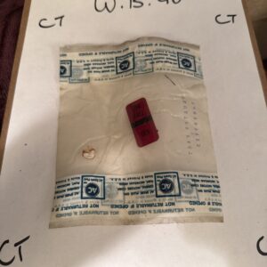 77-79 C3 Corvette Low Fuel Battery Generator Lens Filter NOS Cluster Gauge Lens