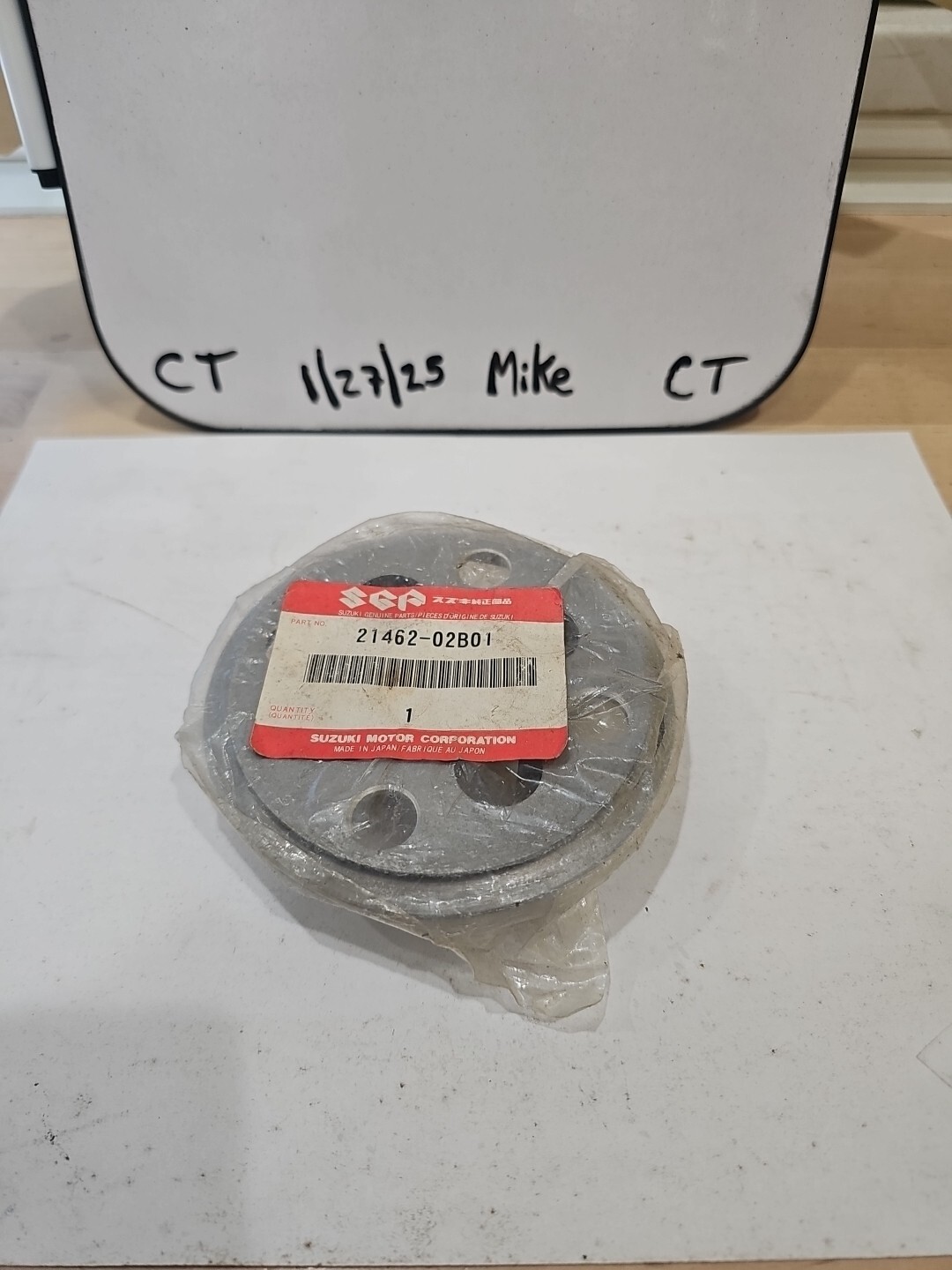 86-95 Suzuki RM80 RM 80 Clutch Pressure Plate 21462-02B01