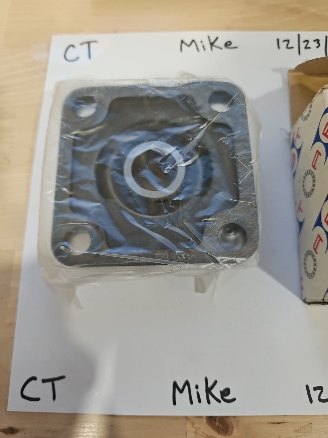 ABT UCF204-12 Solid Base Pillow Block Flange Mounted Bearing 3/4" Bore 4 Bolt - Image 4