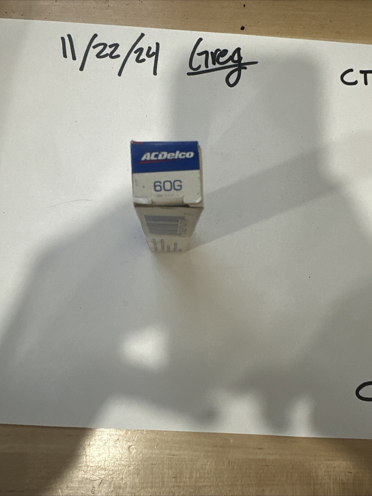 🔥AC DELCO 60G Diesel Glow Plug for Chevy GMC C/K Pickup Truck Van Suburban V8🔥