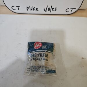 AC DELCO# GF427 PREMIUM QUALITY FUEL FILTER