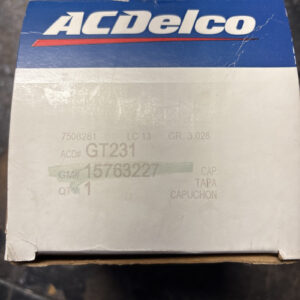 ACDELCO GT231 OEM Gas Cap with Strap GM #15763227