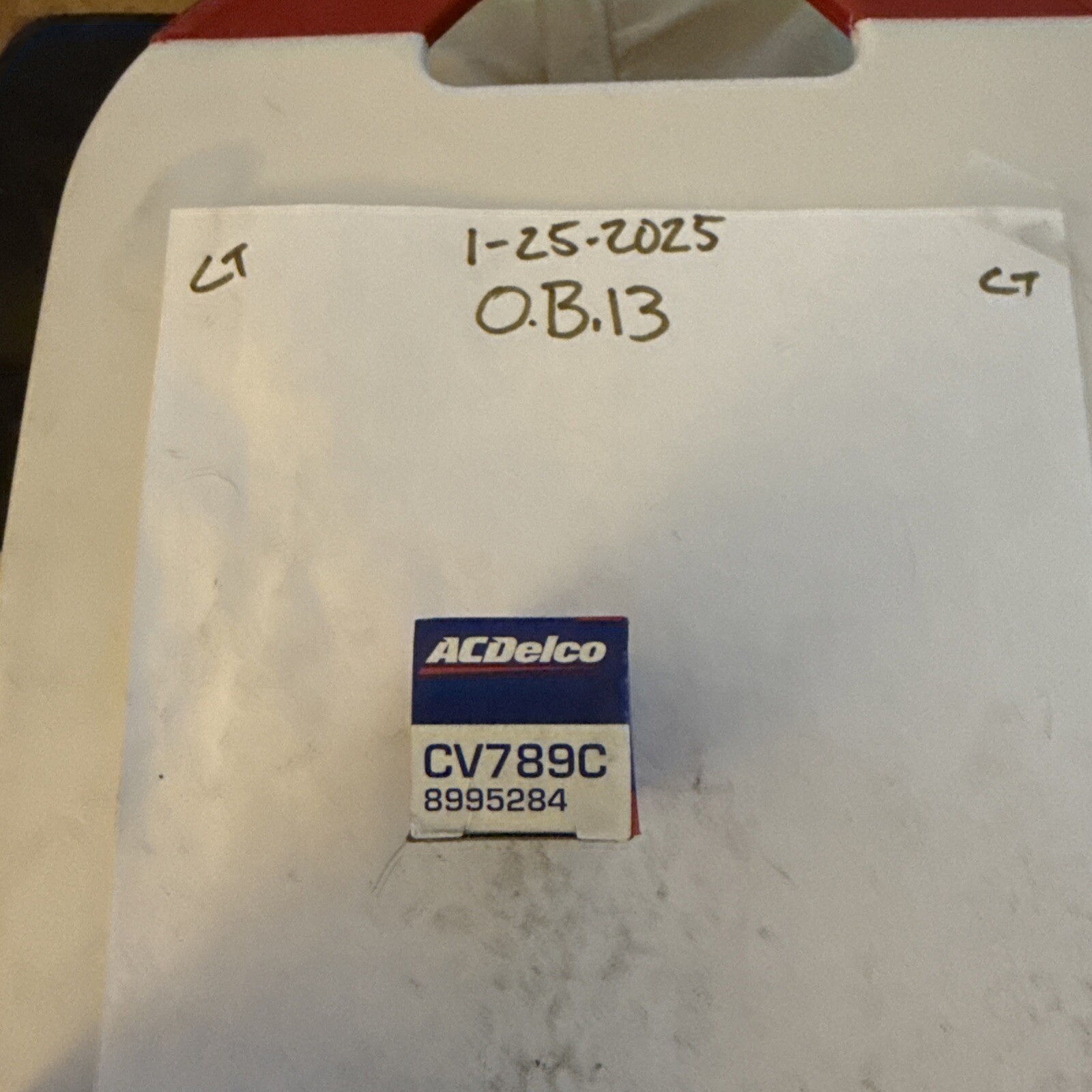 ACDelco CV789C PCV Valve GM# 8995284 Nos OEM