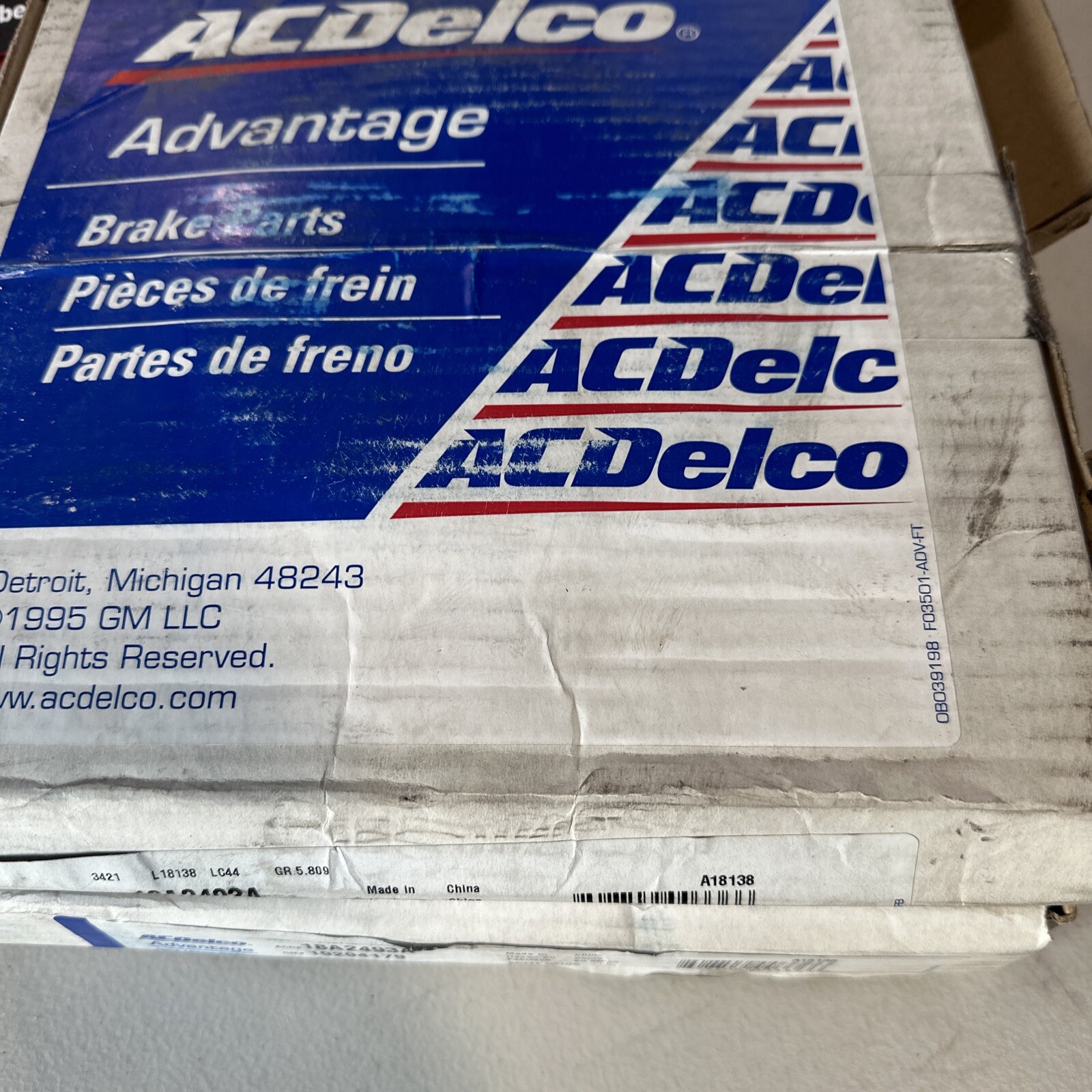 ACDelco Silver 18A2493A Front Disc Brake Rotor - Image 3