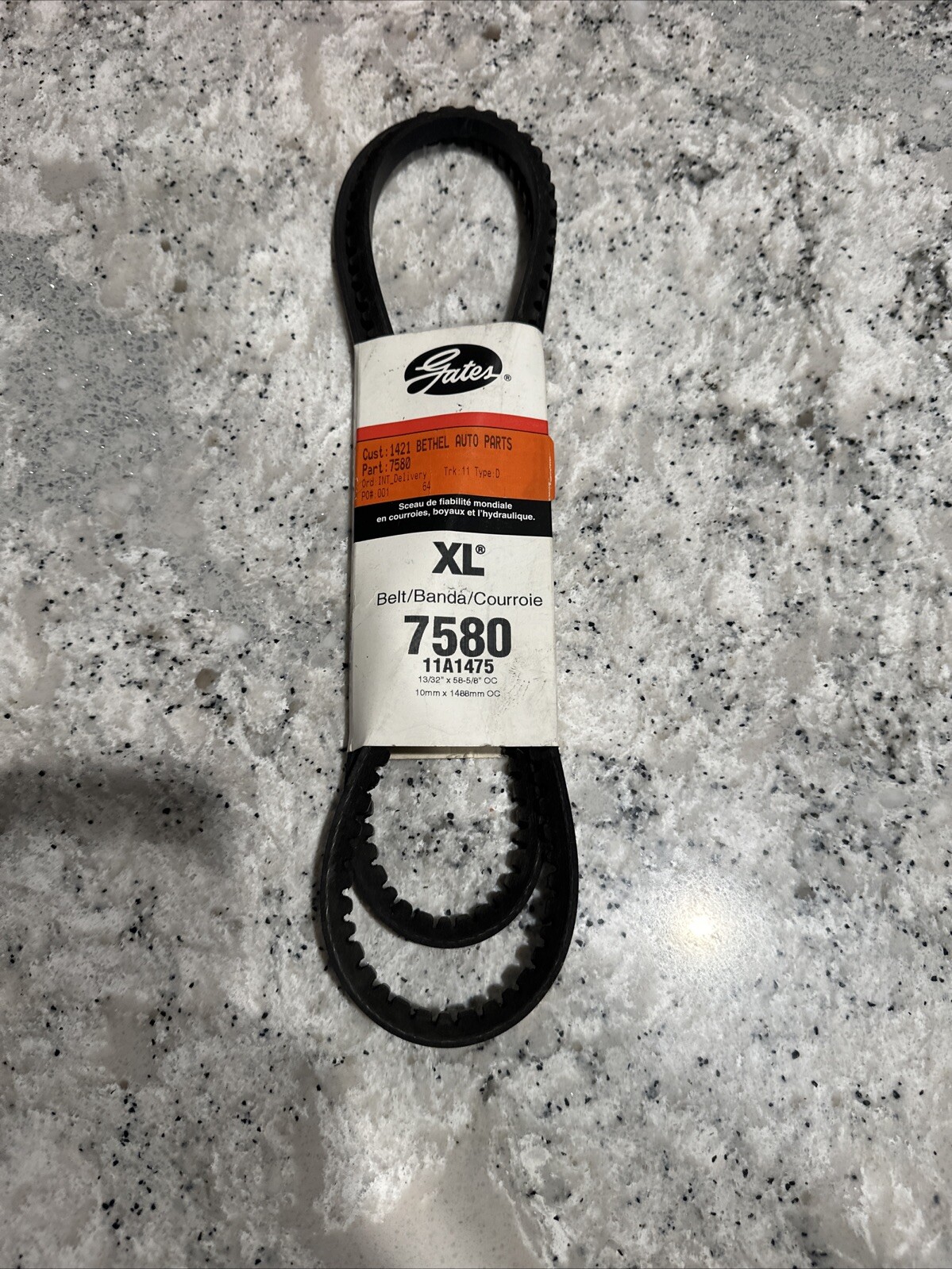 Accessory Drive Belt-High Capacity V-Belt(Standard) Gates 7580