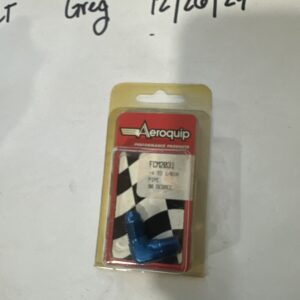 Aeroquip FCM2031 90 deg. Male AN To Pipe Adapter