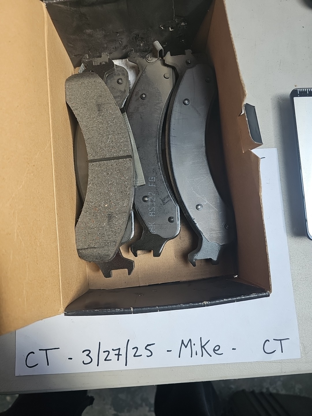 Akebono Proact Front Ceramic Brake Pad Set Fit 2000-2002 Dodge Ram Trucks ACT859 - Image 3