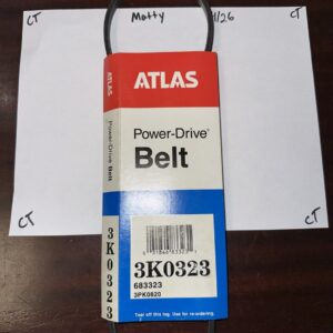 Atlas Power Drive Belt 3k0323