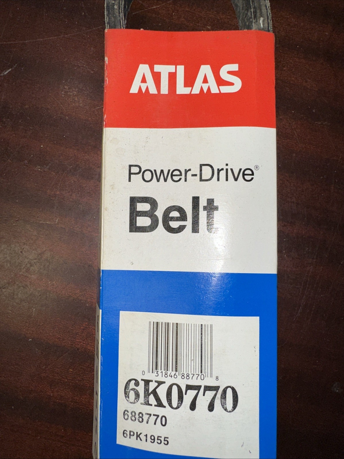 Atlas Power Drive Belt 6K0770 - Image 3