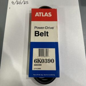 Atlas Power Drive Belt 6k0390
