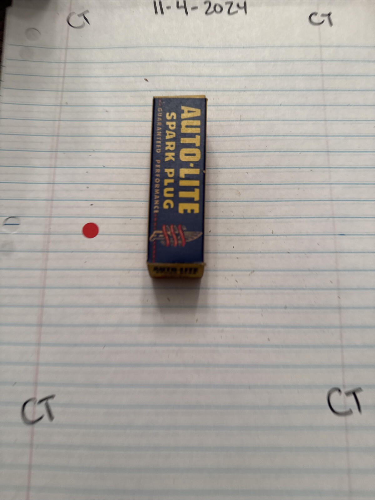 Autolite Ae-10 Vintage Spark Plug - Image 3