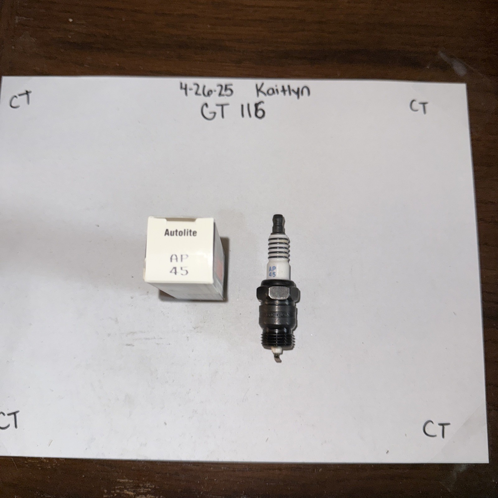 Autolite Platinum Plug AP45