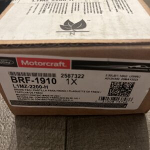 BRF1910 Genuine Motorcraft OEM 2-Wheel Set Brake Pads Rear Explorer 2020-2025