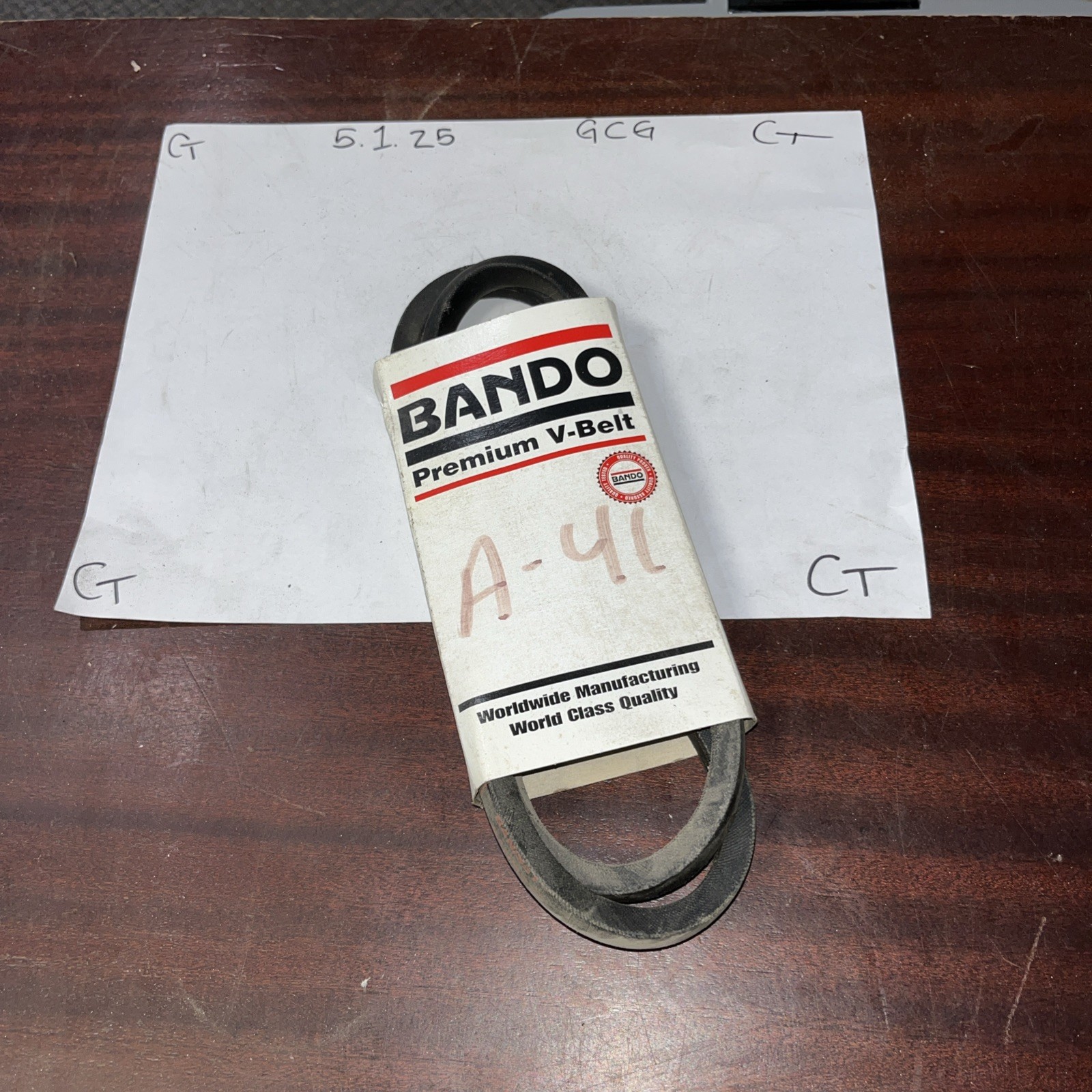 Bando V Belt A41