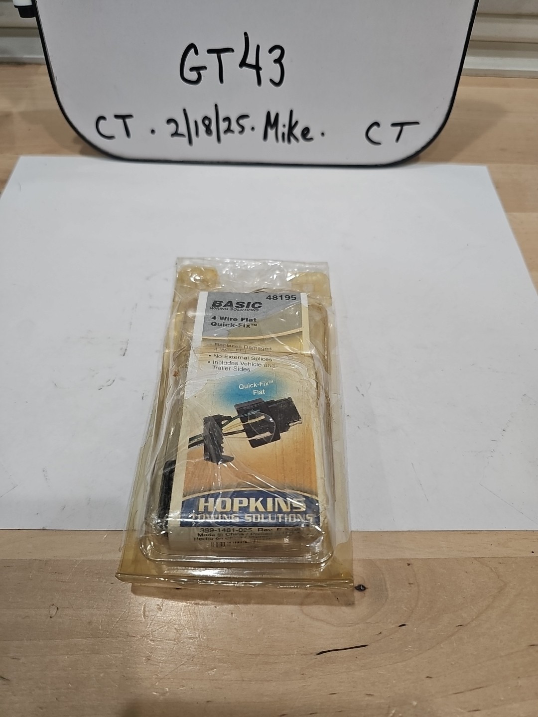 Basic Wiring Solution 4 Wire Flat Set Quick Fix P/N 48195