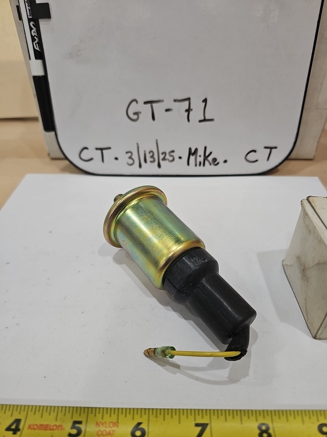 Beck/Arnley Engine Oil Pressure Gauge Sending Switch Fits Nissan Stanza 201-1540 - Image 3