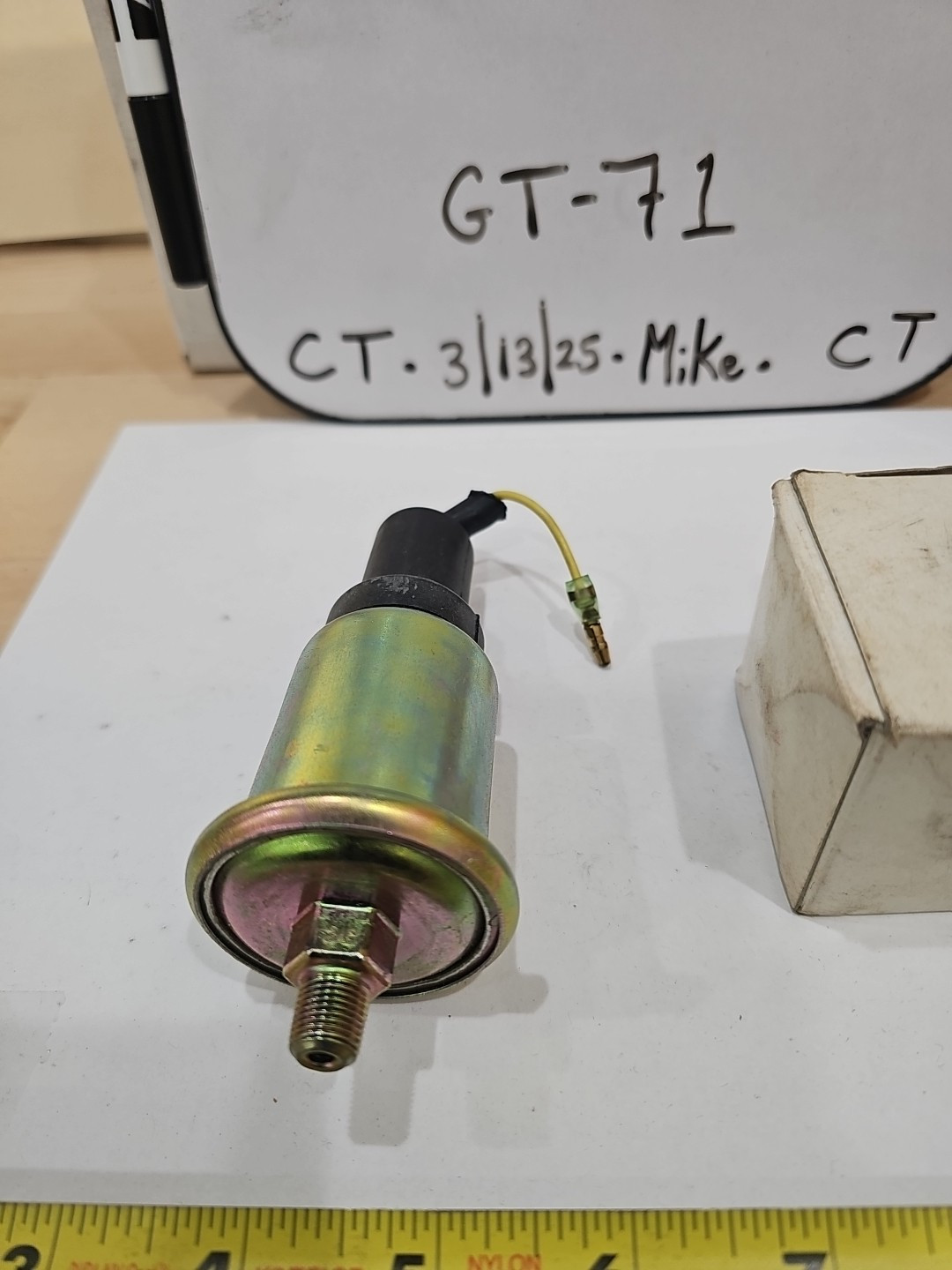 Beck/Arnley Engine Oil Pressure Gauge Sending Switch Fits Nissan Stanza 201-1540