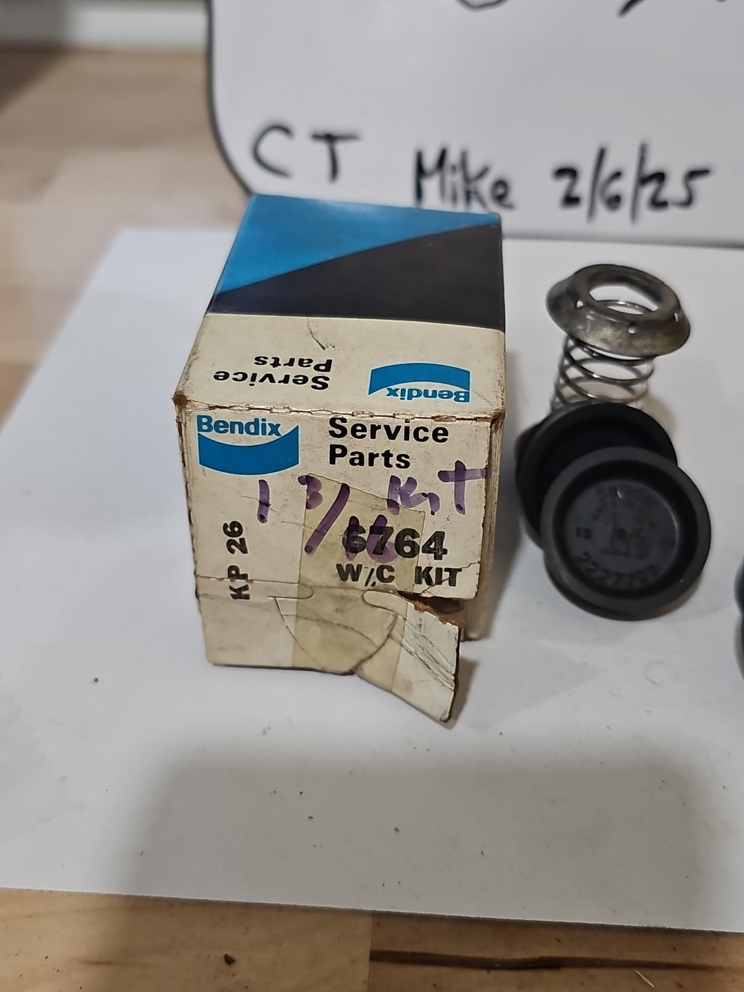 Bendix 6764 Wheel Cylinder Kit 66764 1 - 3/16 Kit - Image 4