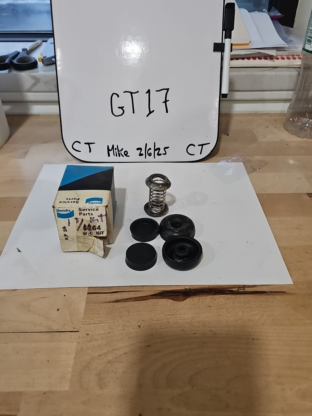 Bendix 6764 Wheel Cylinder Kit 66764 1 - 3/16 Kit - Image 5