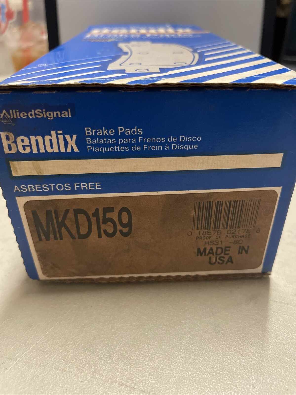 Bendix MKD159 Semi-Metallic Disc Brake Pads - Made in USA - Image 3