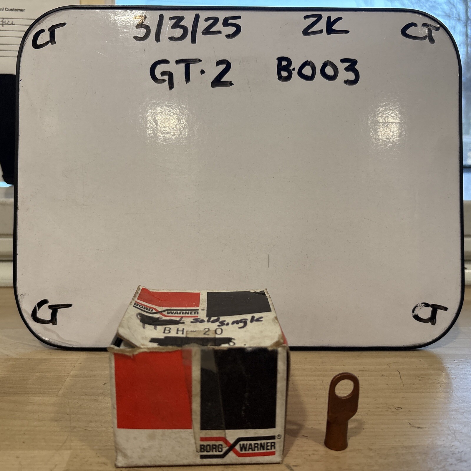 Borg Warner BH20 Copper Battery Terminal Lug