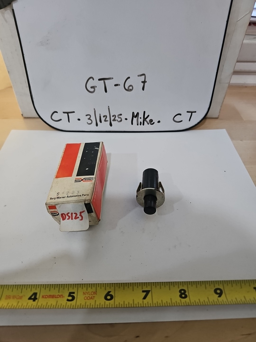 BorgWarner S223 - Door Jamb Switch