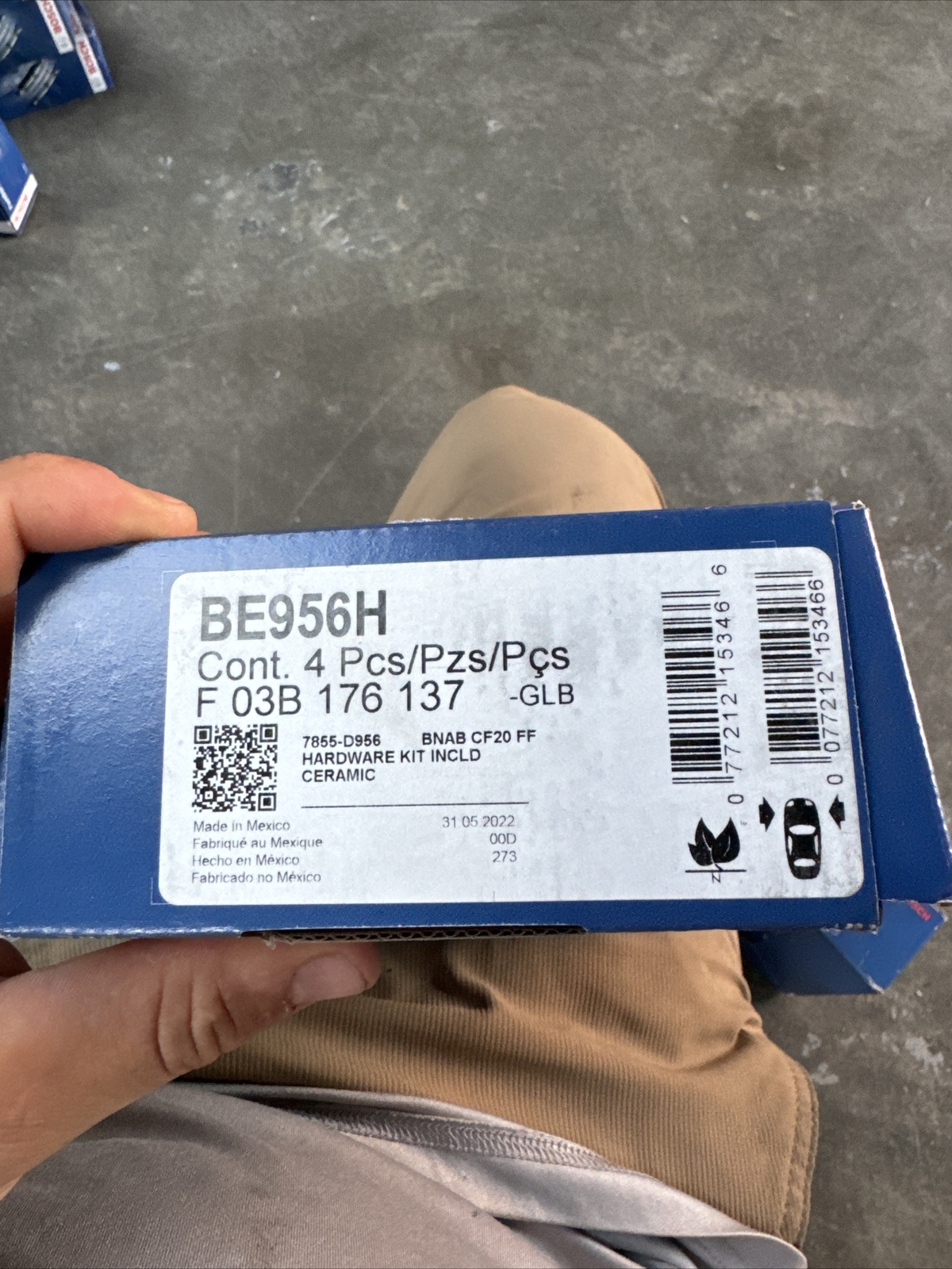 Bosch BE956H Bosch Brake Pads