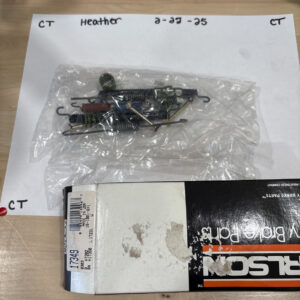 Brake Hardware Kit Carlson 17349