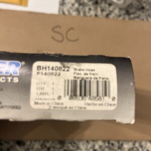 Brake Hydraulic Hose Advance BH140822 fits 1993 Nissan