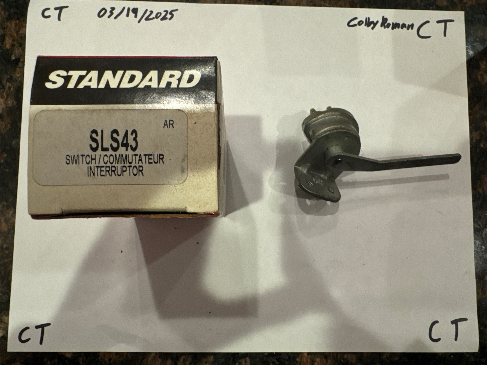 Brake Light Switch Standard SLS-43 - Image 3