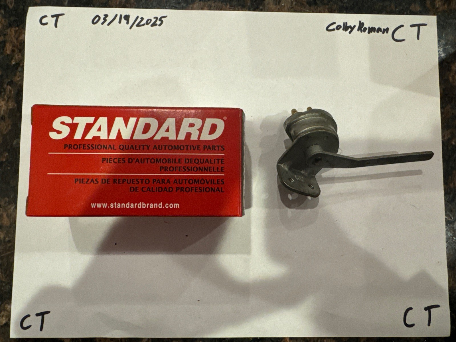 Brake Light Switch Standard SLS-43