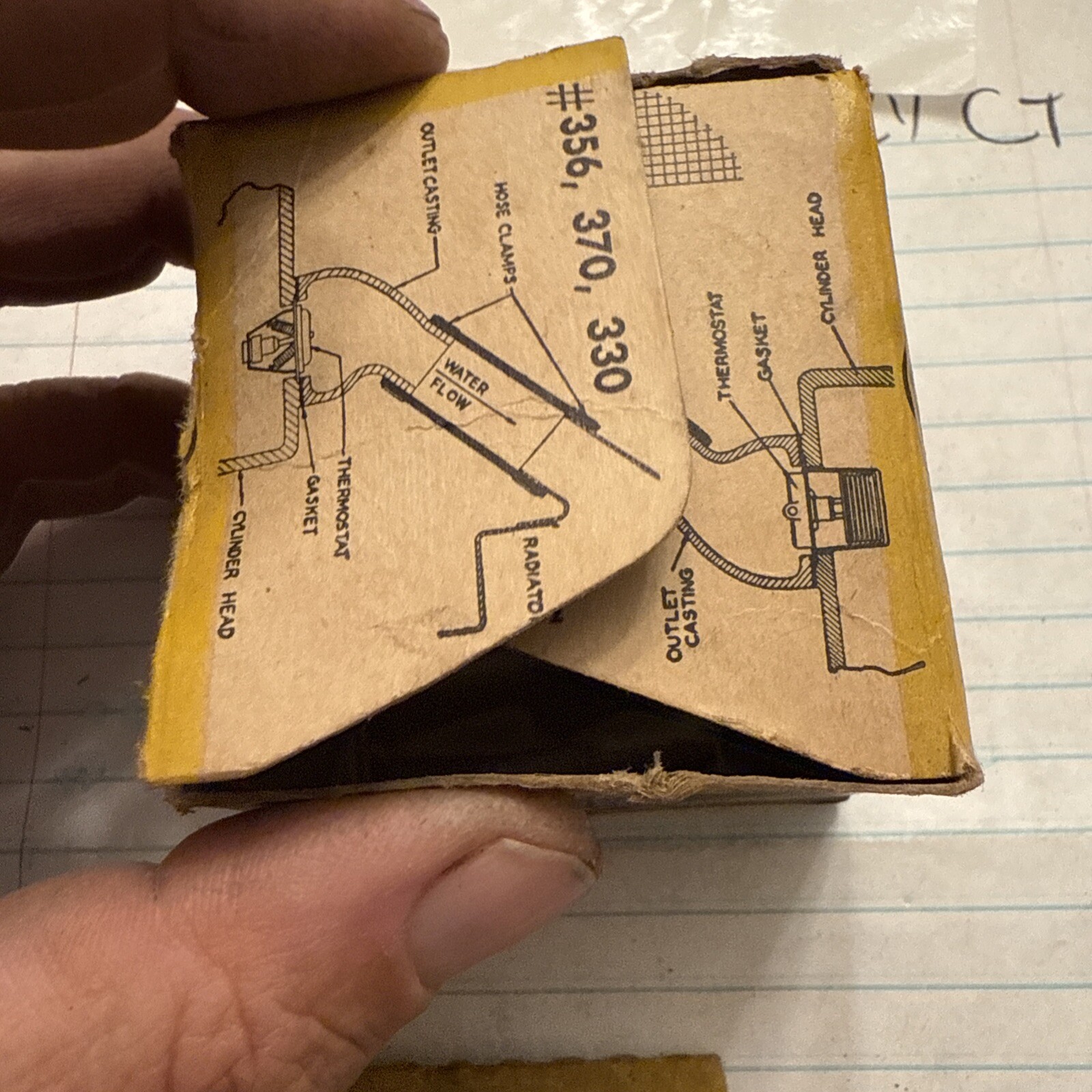 Bridgeport Thermostat Car Thermostat NOS 1930s-1950s Cars - Image 3