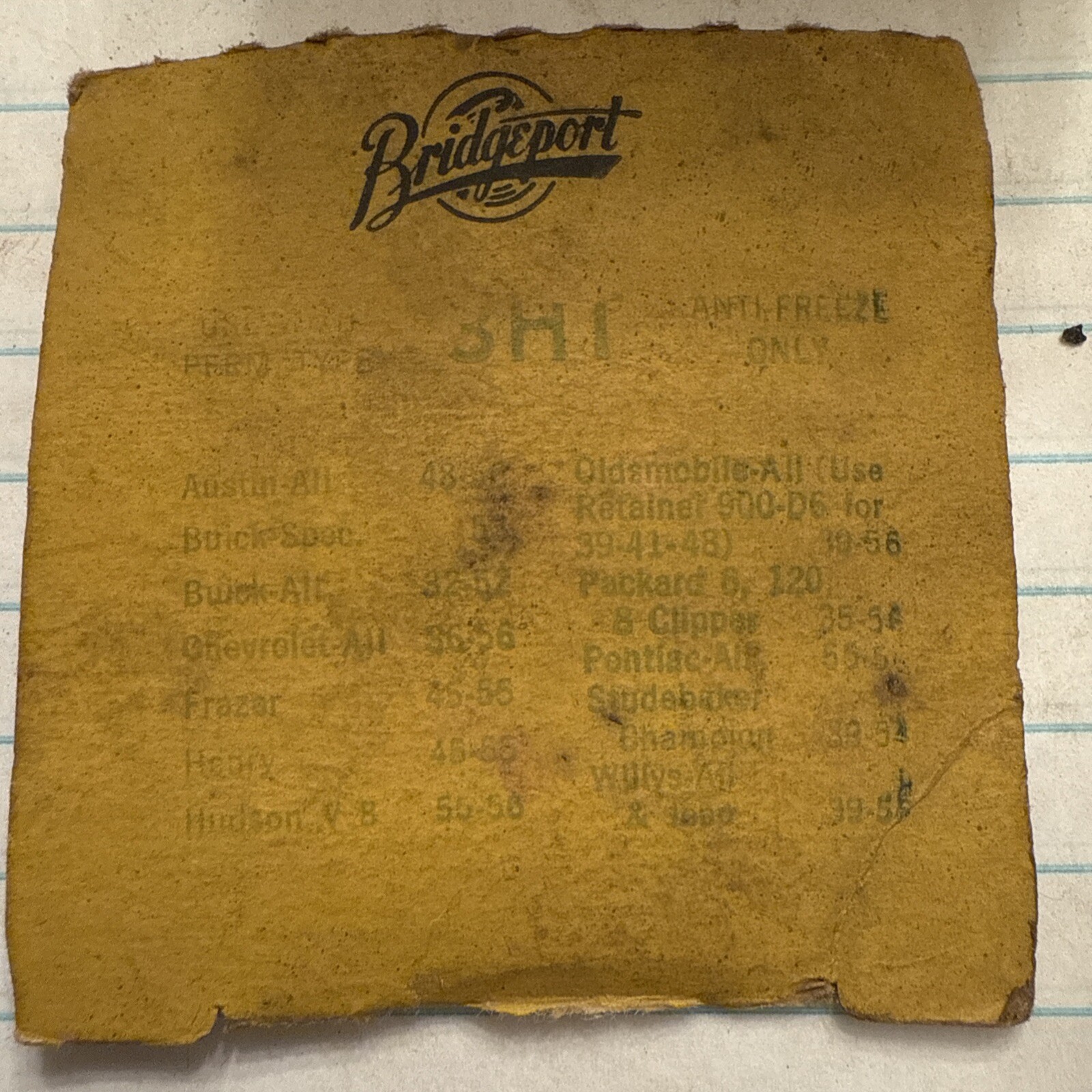 Bridgeport Thermostat Car Thermostat NOS 1930s-1950s Cars - Image 4