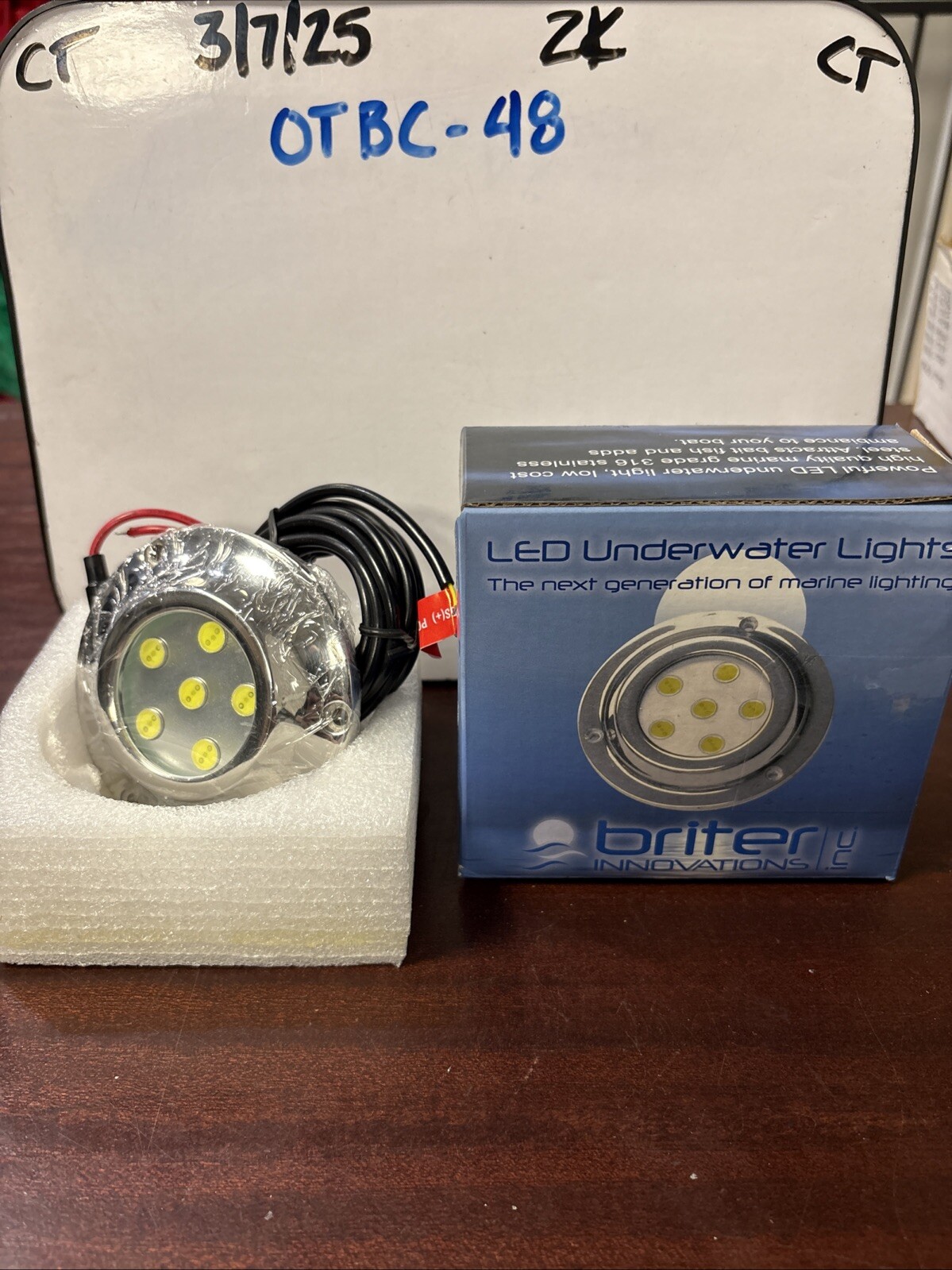 Briter Innovations LED Underwater Light BL-WH 09122140