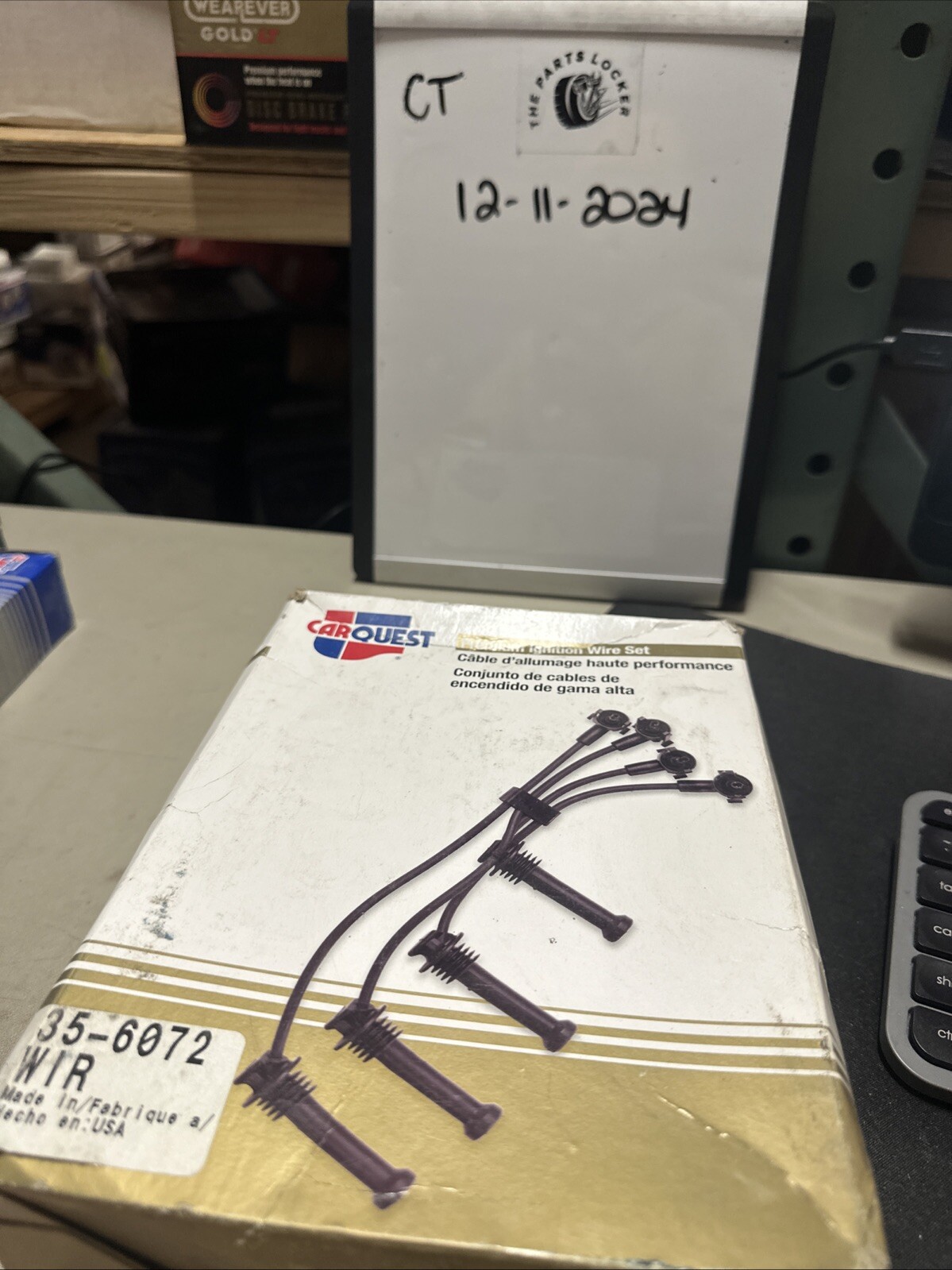 CARQUEST 35-6072 Spark Plug Wire Set-Direct Fit Walker Products - Image 3