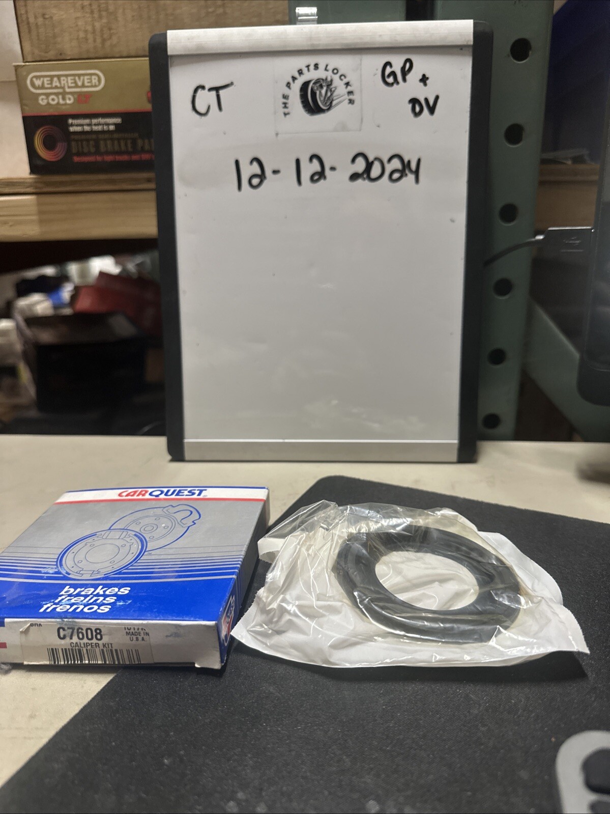 CARQUEST C7608 Disc Brake Caliper Repair Kit