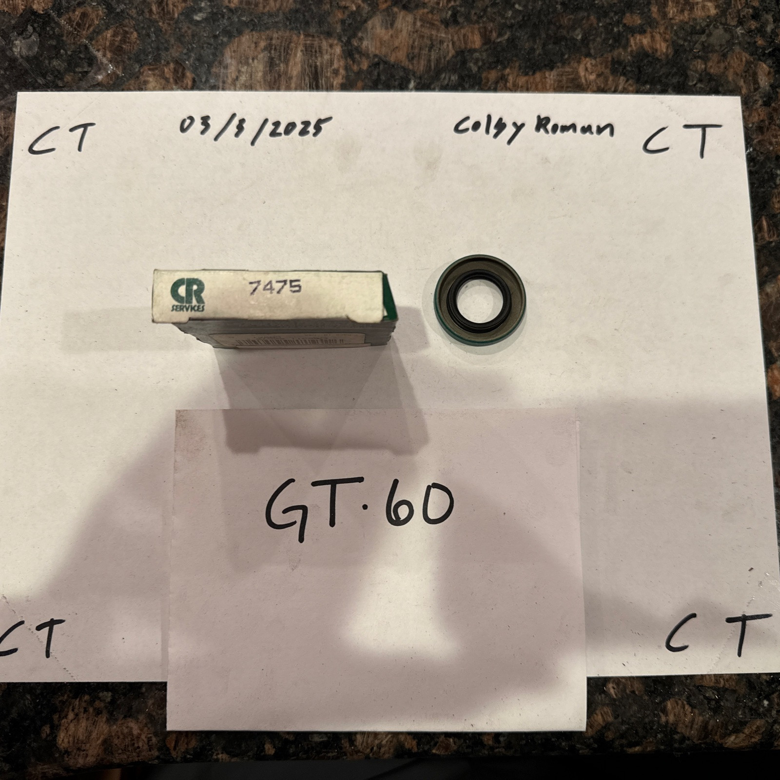 CR Services oil seal 7475 - Image 4