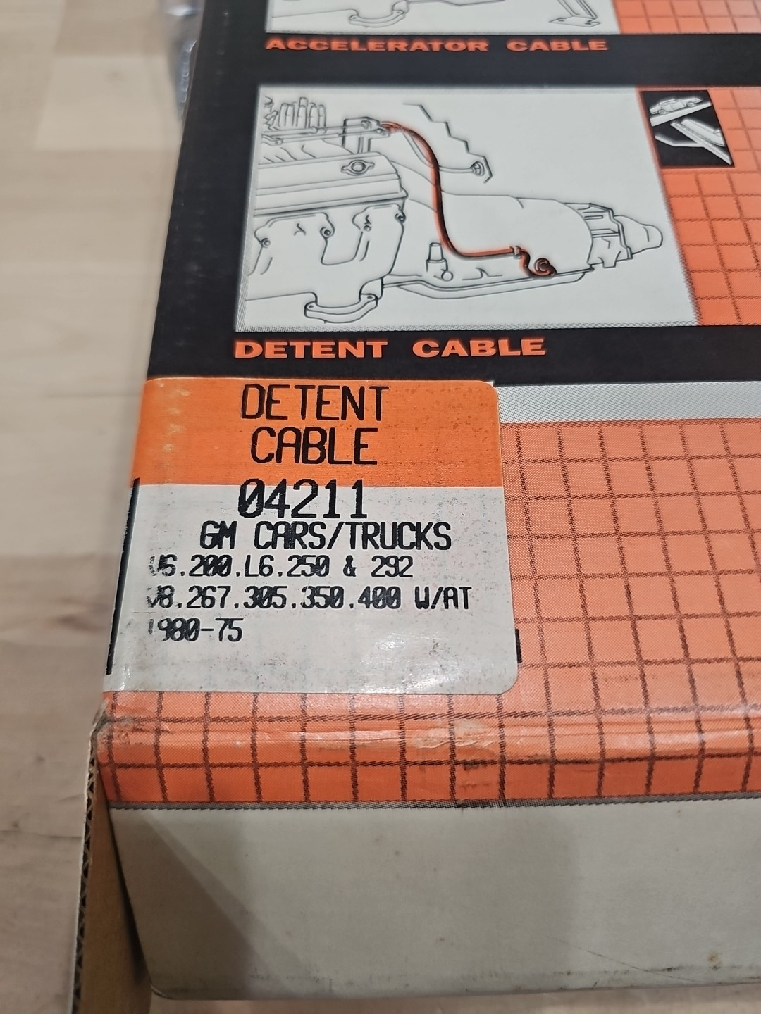 Cable-All! Detent Cable 04211 GM Cars/Trucks 75-80 - Image 3