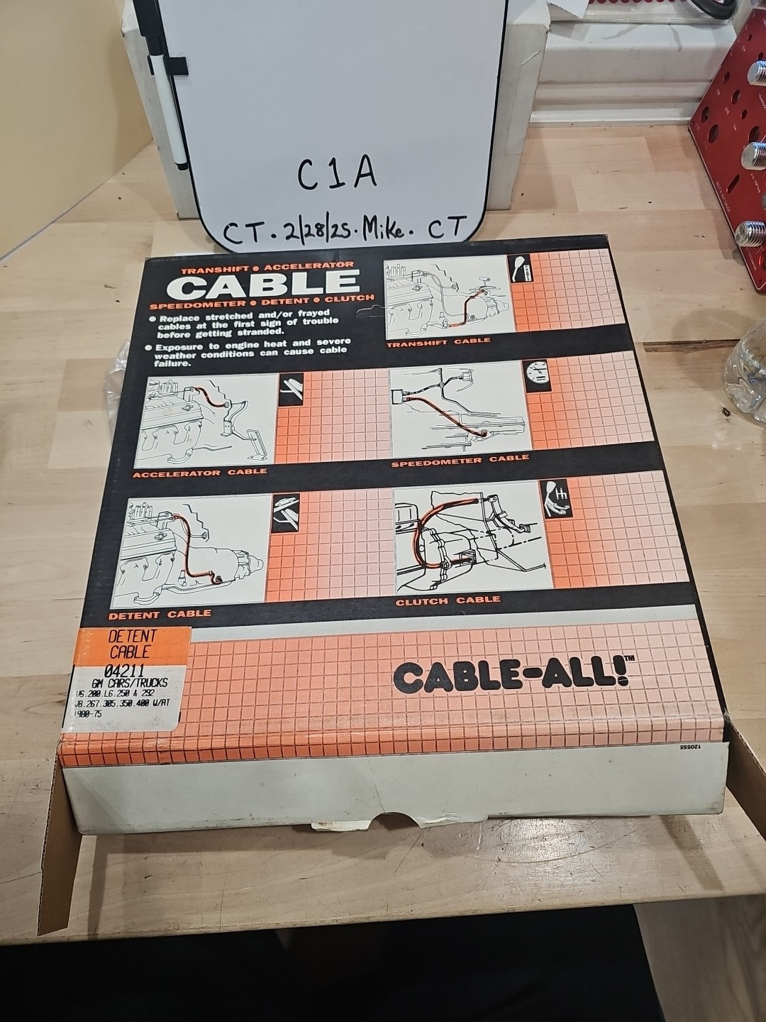 Cable-All! Detent Cable 04211 GM Cars/Trucks 75-80