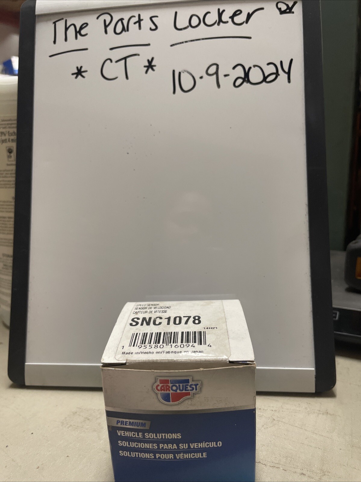 Car Quest Speed Sensor SN7118