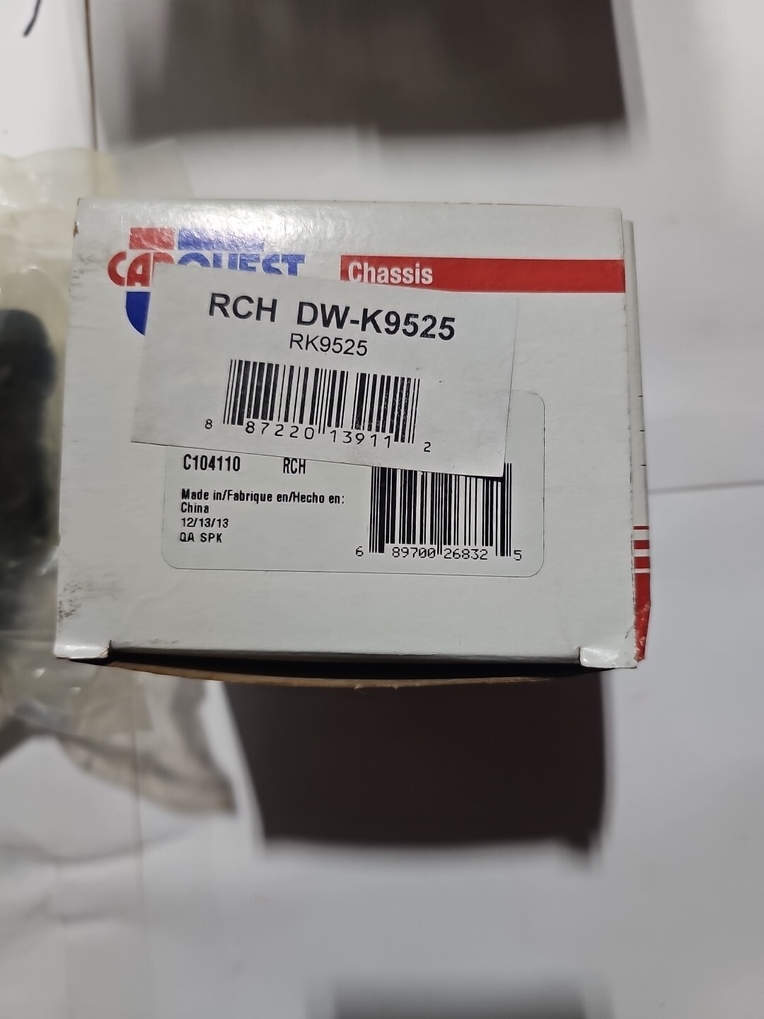 CarQuest Driveworks Rch DW-K9525 Ball Joint Front Left Lower - K9525 - Image 3