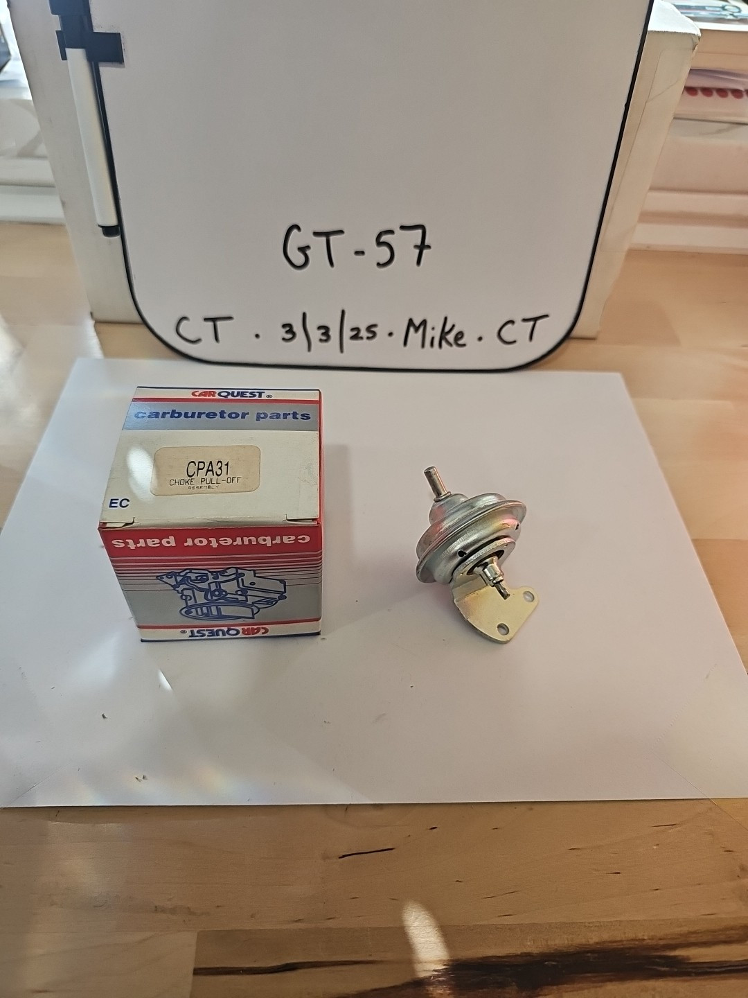 Carburetor Choke Pull-Off for 68-70 Dodge Chrysler 4 Barrel AFB AVS CPA-31