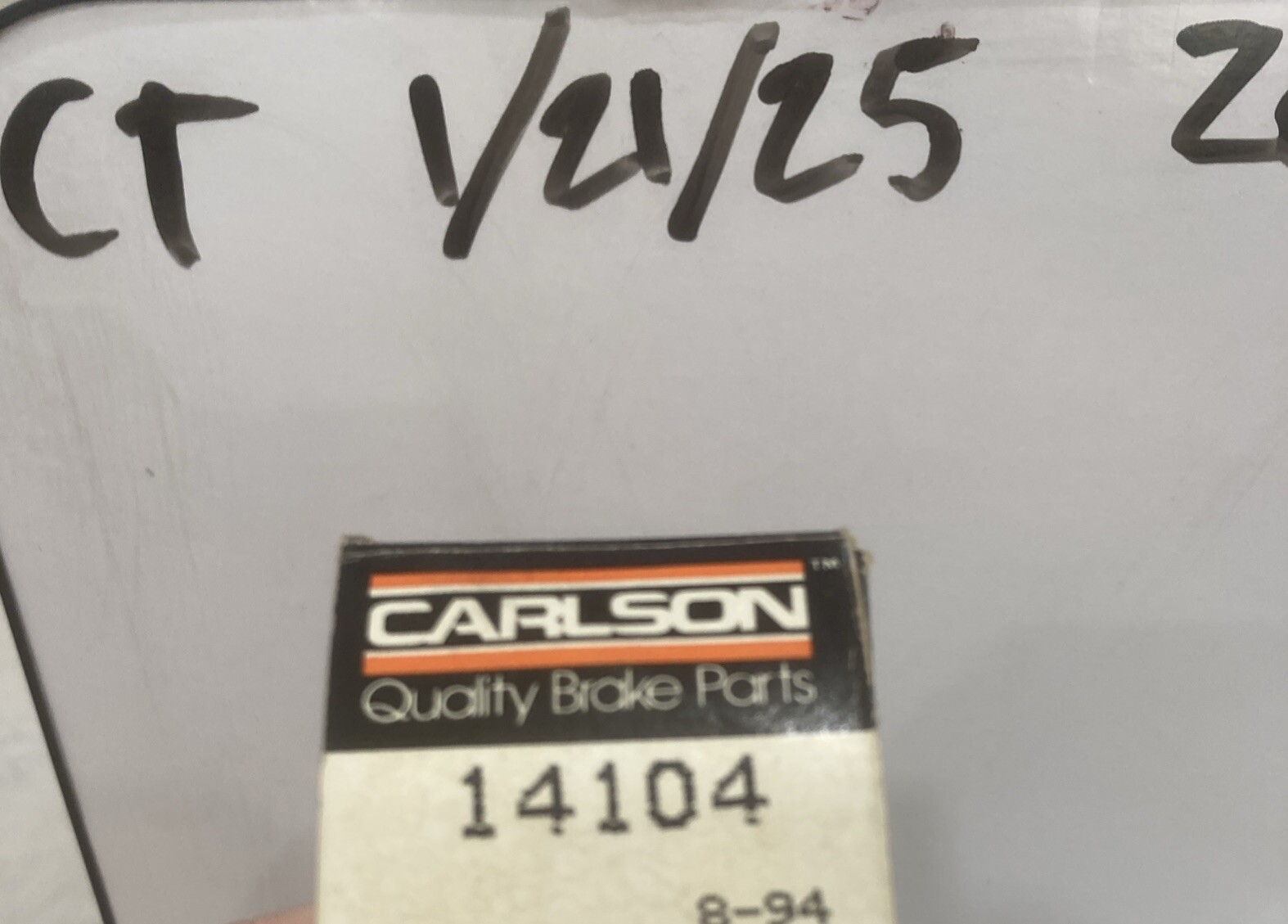 Carlson 14104 Disc Brake Caliper Pin Kit (one Piece Missing, See Photo) - Image 4