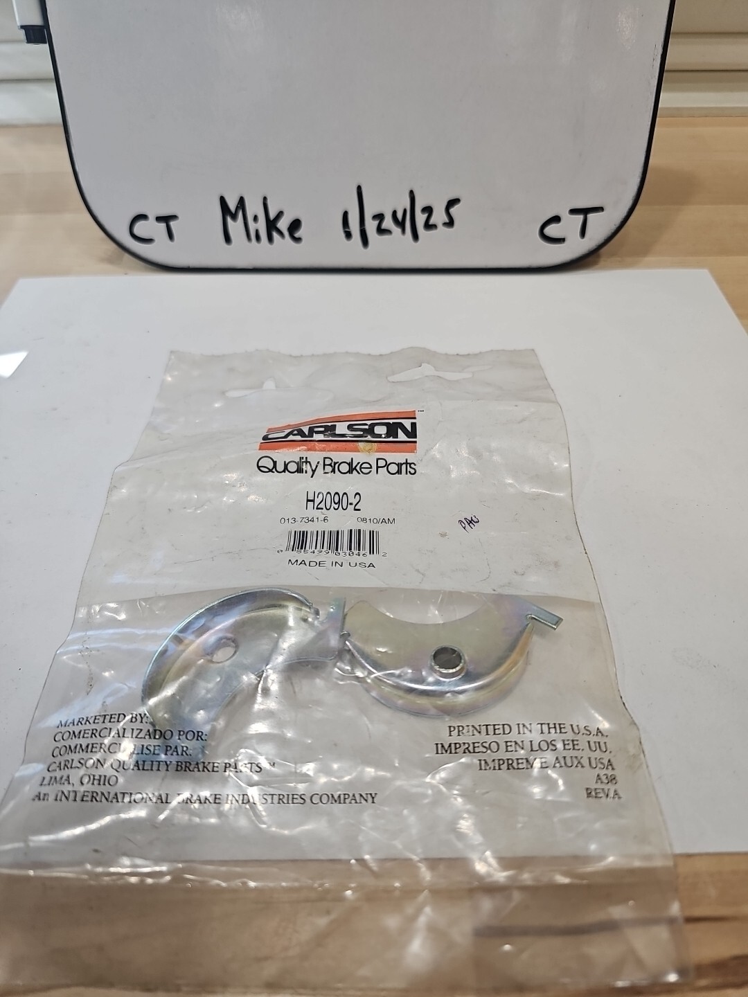 Carlson H2090-2 Drum Brake Self-Adjuster Cable Guide