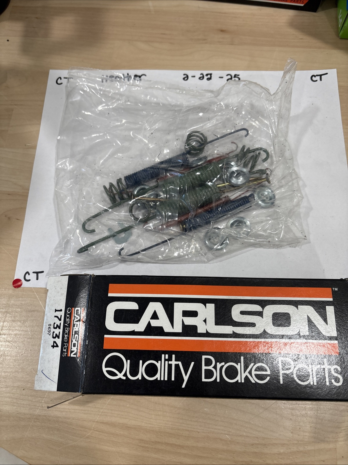 Carlson Quality Brake Parts 17334