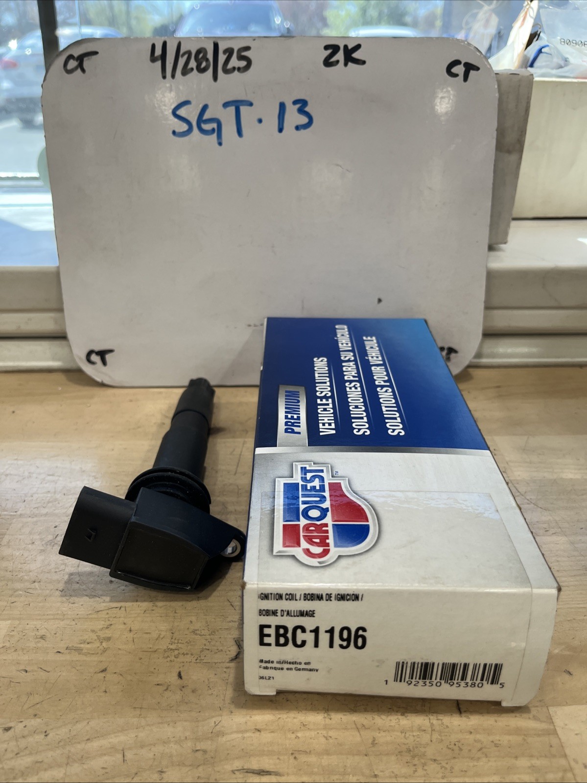 Carquest Premium New Ignition Coil High Quality Durable EBC1196