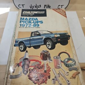 Chilton Techbook #7659 Mazda Pickup 1972-1989 Repair Manual Guide US & Canada