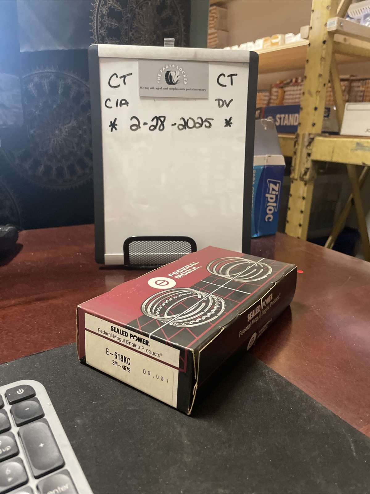 Chrome Piston Rings Sealed Power E618KC